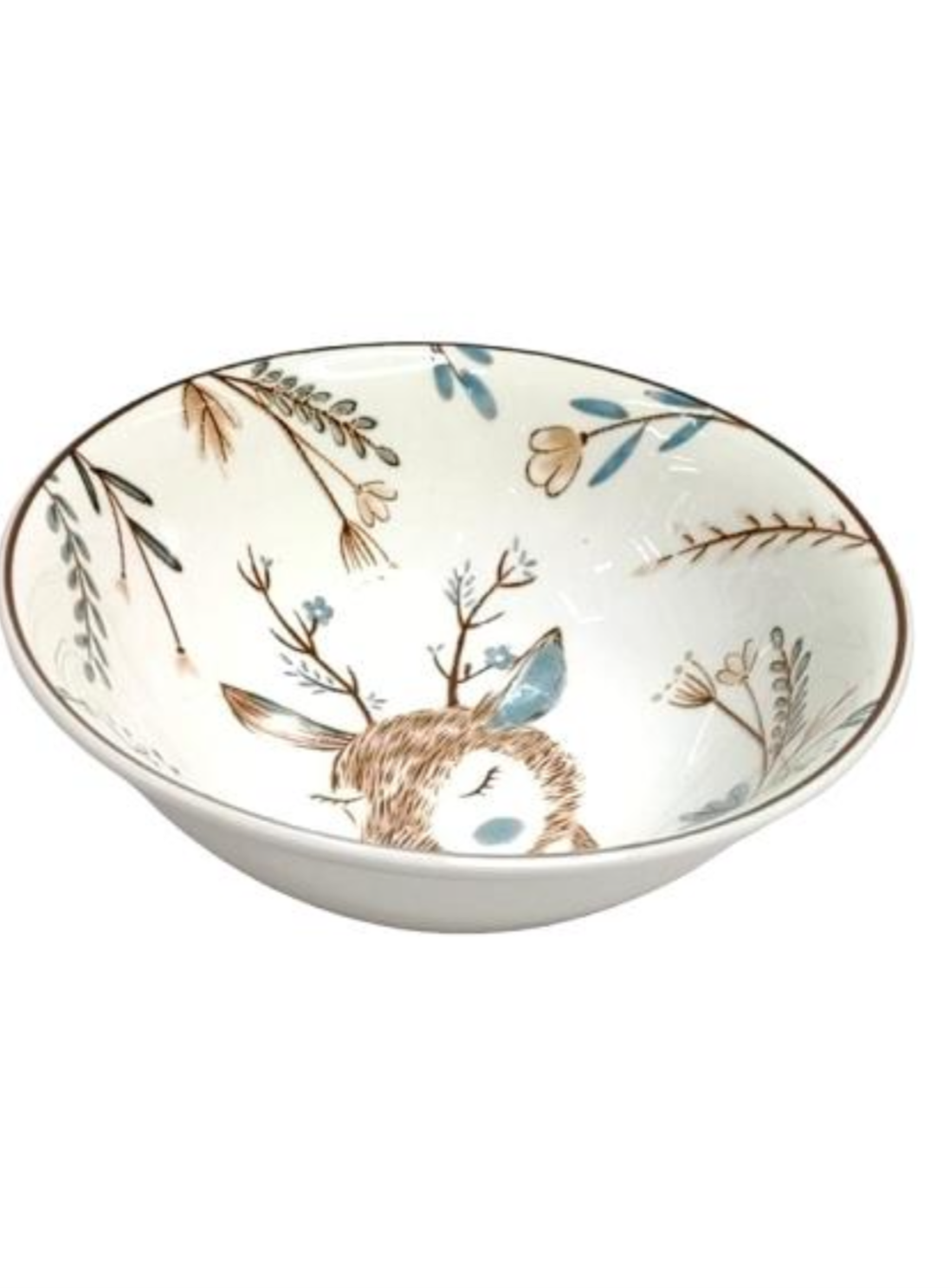 Fruit Bowl Ramen Soup Bowl Salad Bowl Ceramic Serving Bowl with Animal Pattern Soup Ramen Bowl Food Container Tableware for Home