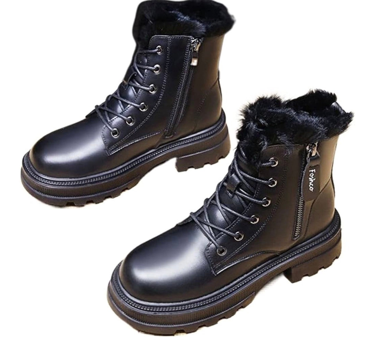 Women's Winter Ankle Boots, Velvet Padded Ankle Boots, Warm Thick Soles Cotton Ankle Boots, Short Ankle Boots, Non-Slip