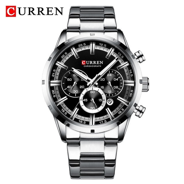 CURREN Blanche Quartz Chronograph Sport & Business Watch 8355- PreOrder Sales Now Available!