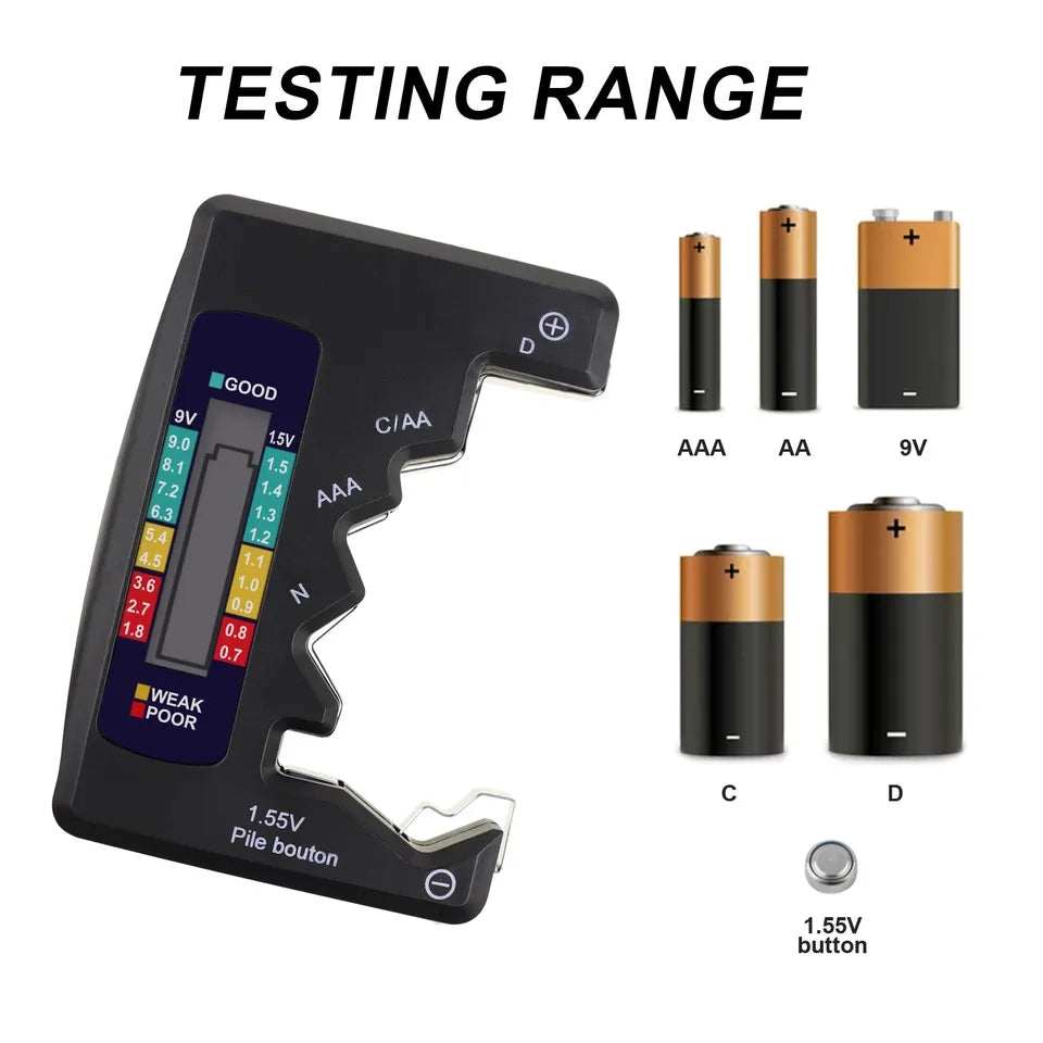 Digital Battery Tester Battery Capacity Indicator
