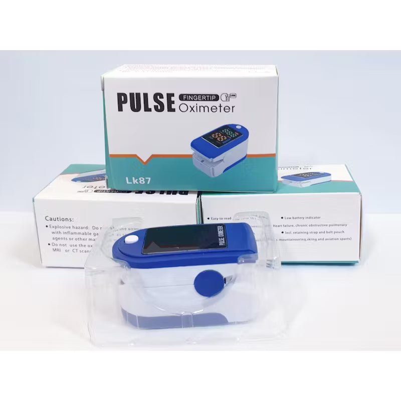 2-Pack Fingertip Oximeter with Pulse Rate Monitor β Portable SpO2 Reader
