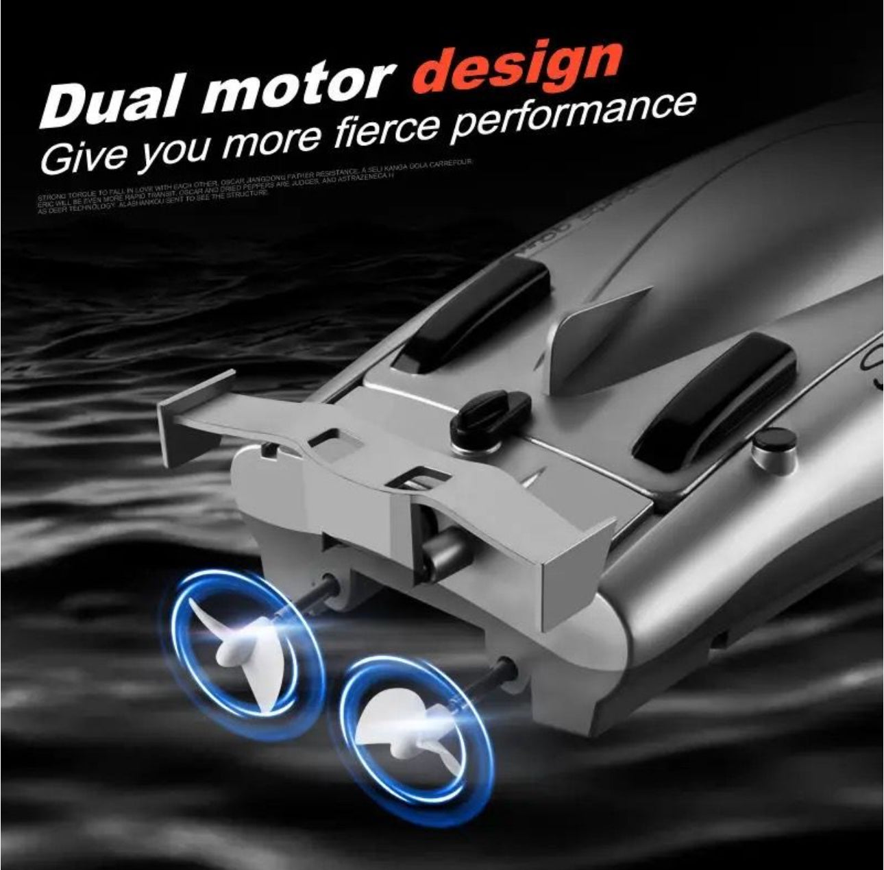 MTech High-Speed RC Racing Boat – 48 km/h Remote Control Boat for Kids & Adults
