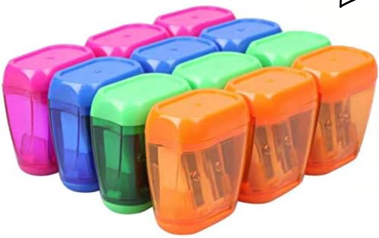 Mini Pencil Sharpener With Multiple Holes