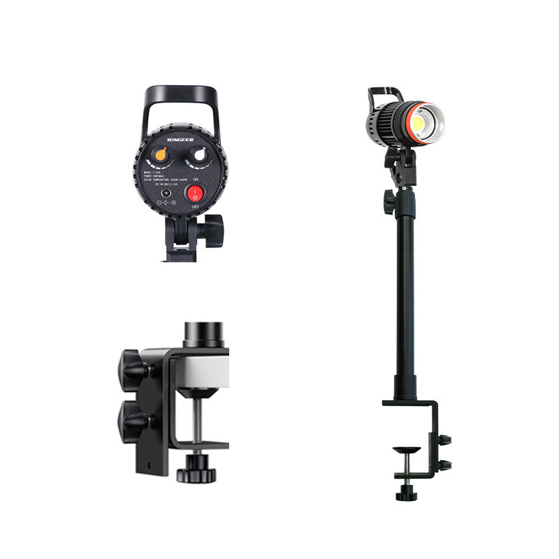 Portable LED Photo Studio Spot Light with Adjustable Aperture 2M Tripod Stand Photography Light for Youtube Video