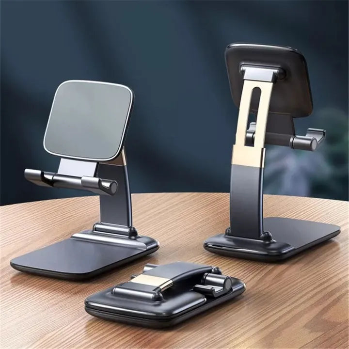 MTech
Foldable Desktop Phone Holder Stand Mobile Stand For Mobile Tablets - Keep Phone Or Tablet Conveniently Accessible With Foldable Desktop