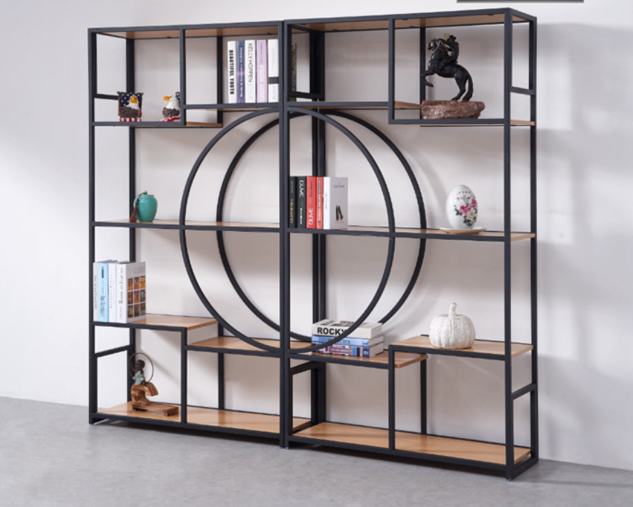 Modern Wrought Iron Partition Rack Display Stand