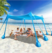 MHome Beach Tent Sun Shelter – UV Protection Outdoor Canopy 3x3M