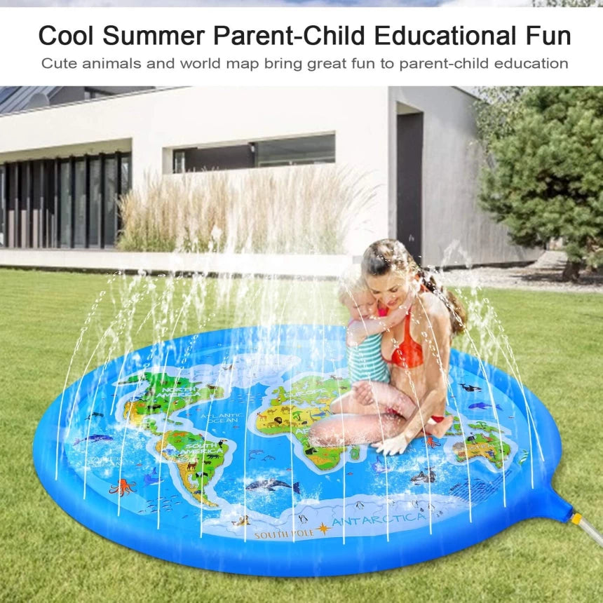 Kids Water Sprinkler Mat