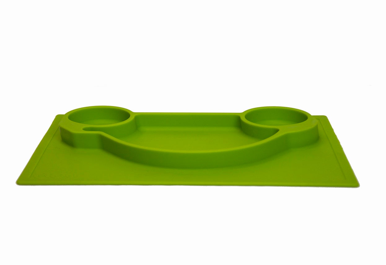 Car Feeding Mat - Green