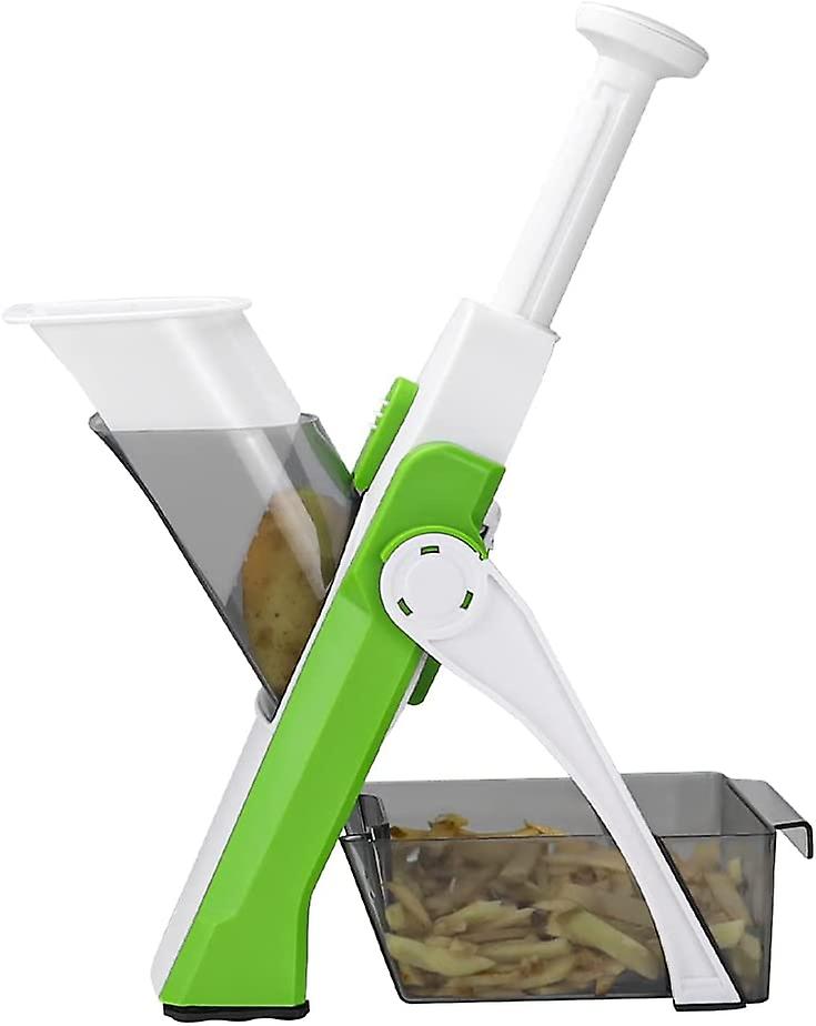 Vegetable Cutter With Collecting Basin