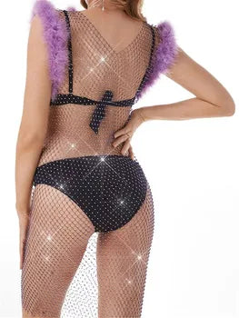 Ladies Naughty Sheer Cosplay