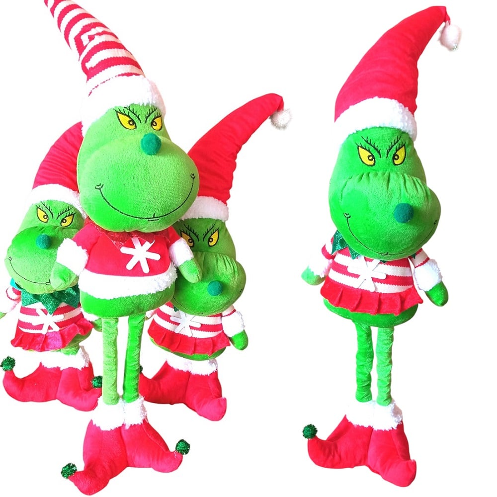 Christmas Grinch Plush Doll-Various Options