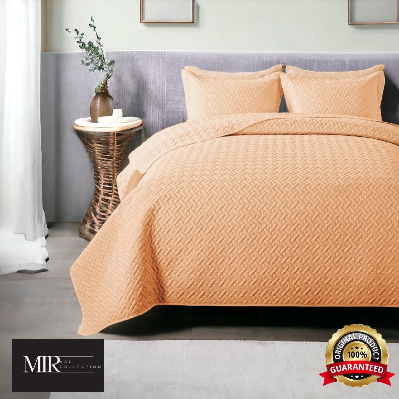 Miraal Collection Bedspread Set 5pc- Vibrant Colour Optionās