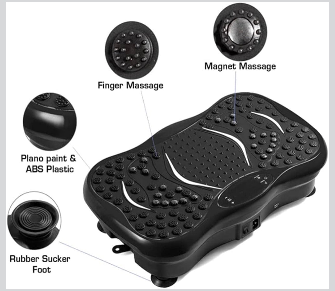 Pro-Sportz Intelligent Vibration Plate Exercise Machine Whole Body Workout Fitness Machine
