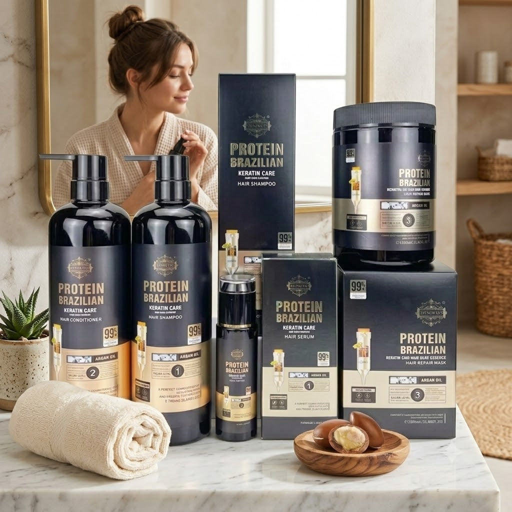 Protein Brazilian Keratin Hair Care Combo Set