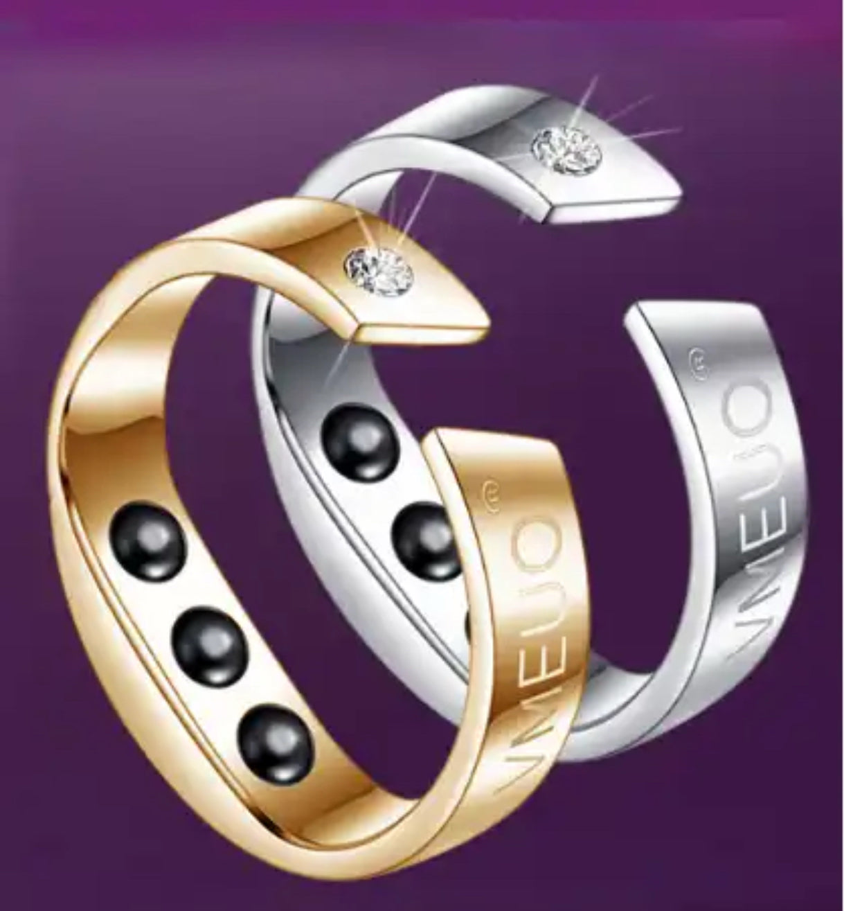 Anti Snoring Ring, 4 Sizes Anti Snoring Ring Stopper Sleeping Breath Aid Acupressure Treatment Stop Snore Device