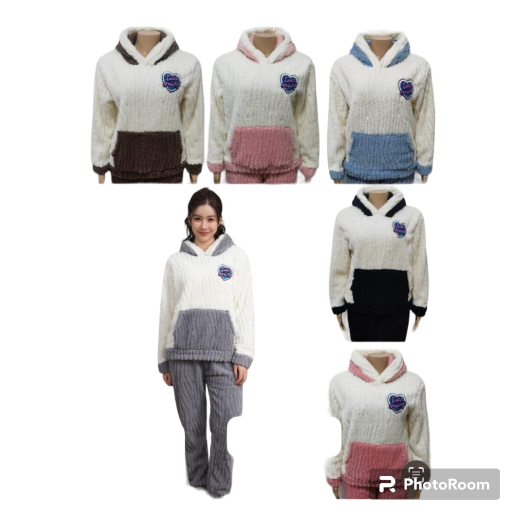 Ladies Warm Long PJ’s 2pc