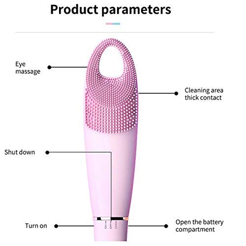 Facial Sonic Cleansing Brush for Deep Cleansing Massage and Exfoliating Each