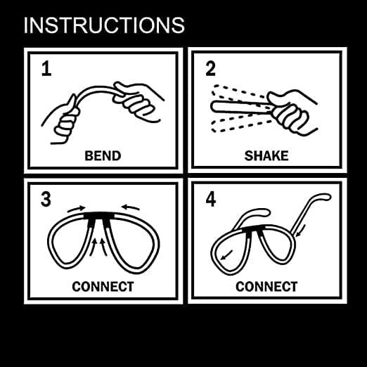 Glow in the Dark Glasses