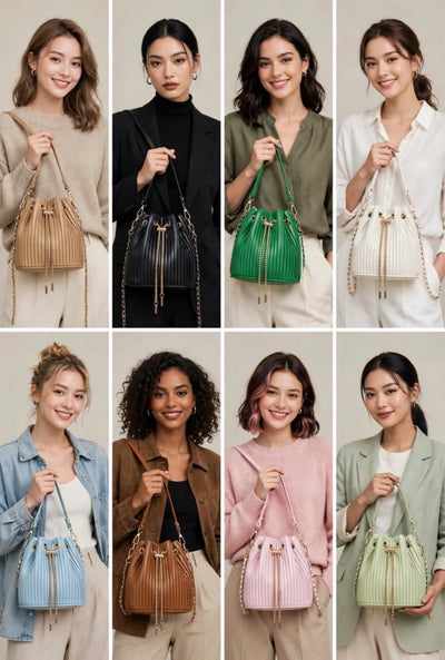 Ladies Sissy Boy Flavour Bucket Bag-Various Options