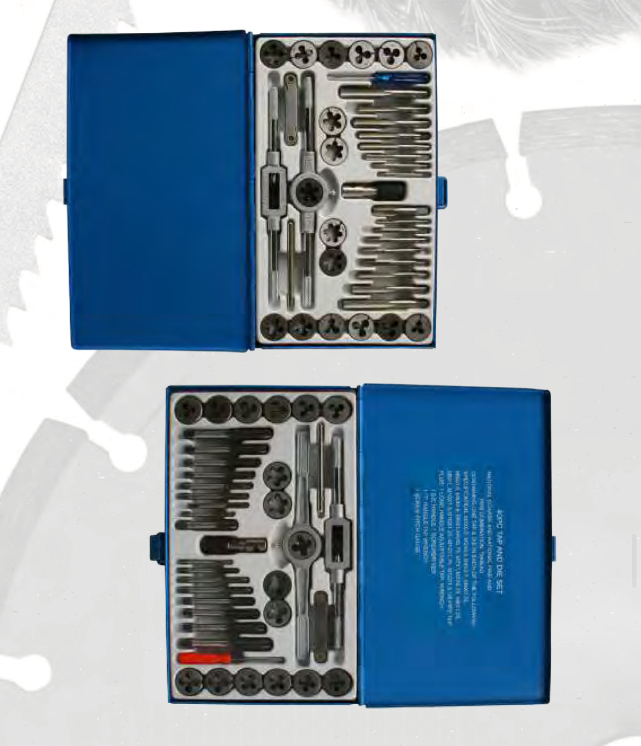 Metric Tap & Die Set HSS 40pc