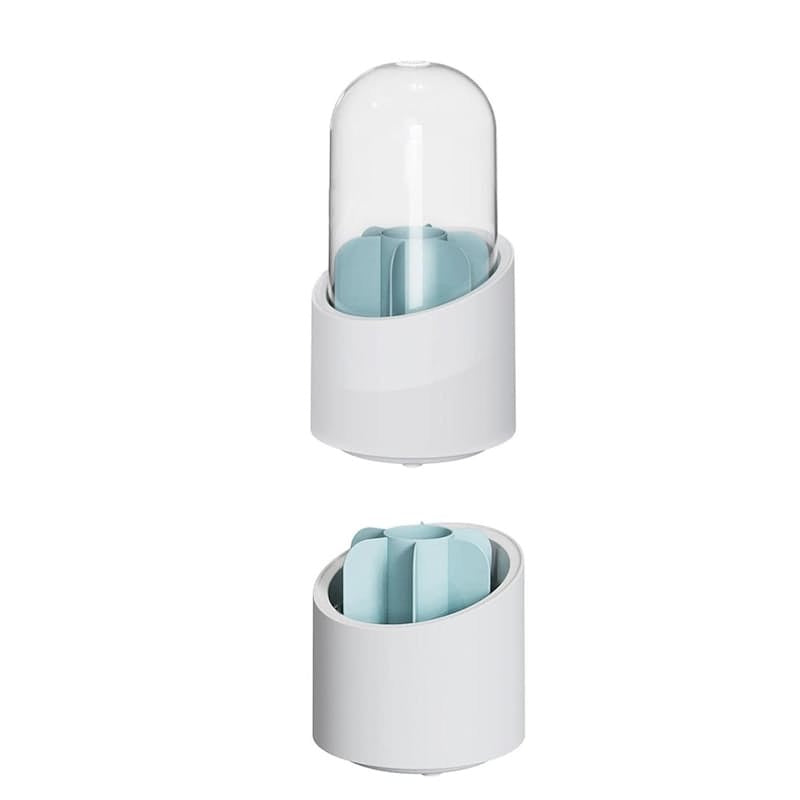 Rotating Makeup Brush Organiser 2pc Set