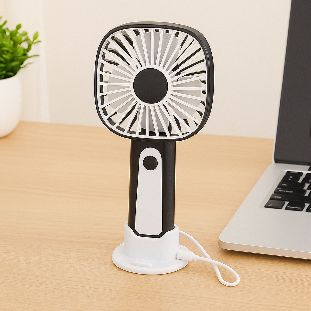 Mini Handheld Fan β 3-Speed USB Rechargeable
