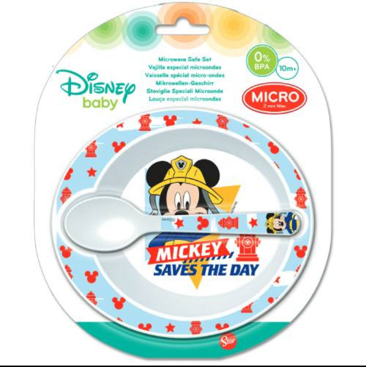 Mickey To The Rescue 2pce Micro Set
