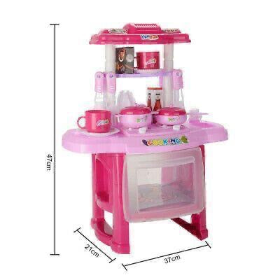 Girls Play Kitchen Set