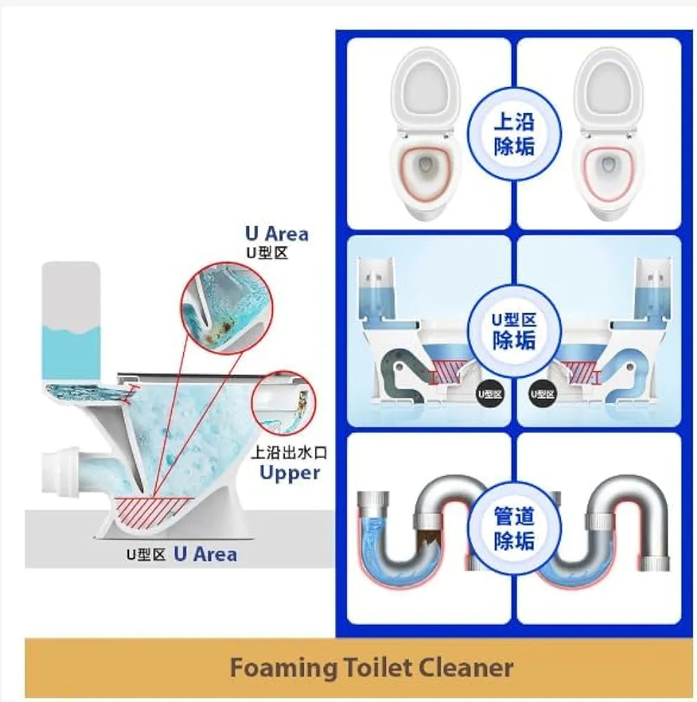 Toilet Odor and Bacteria Remover Bubble- 40g