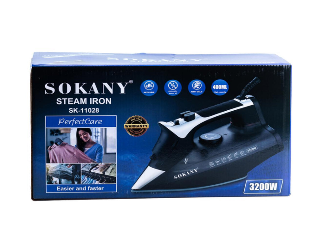 SOKANY Titanium Electric Steam Iron