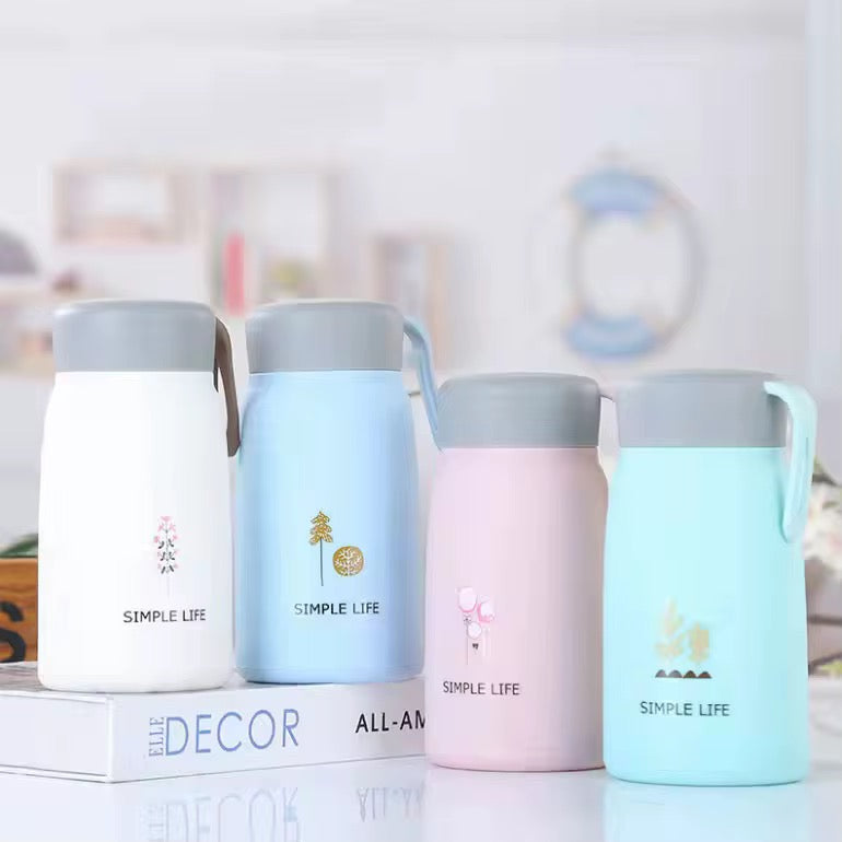Simple Life Plastic Water Bottles330ml-Various Colours
