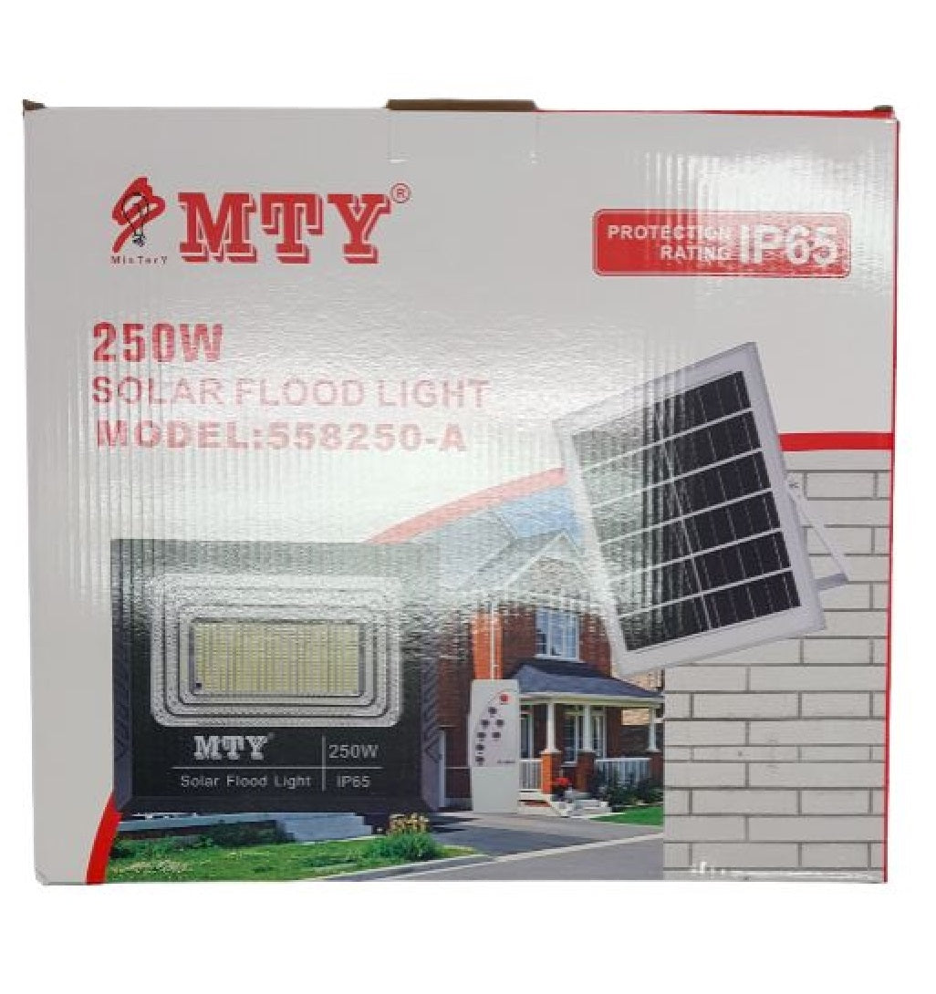 MTY - Solar Powered LED Flood Light 250W