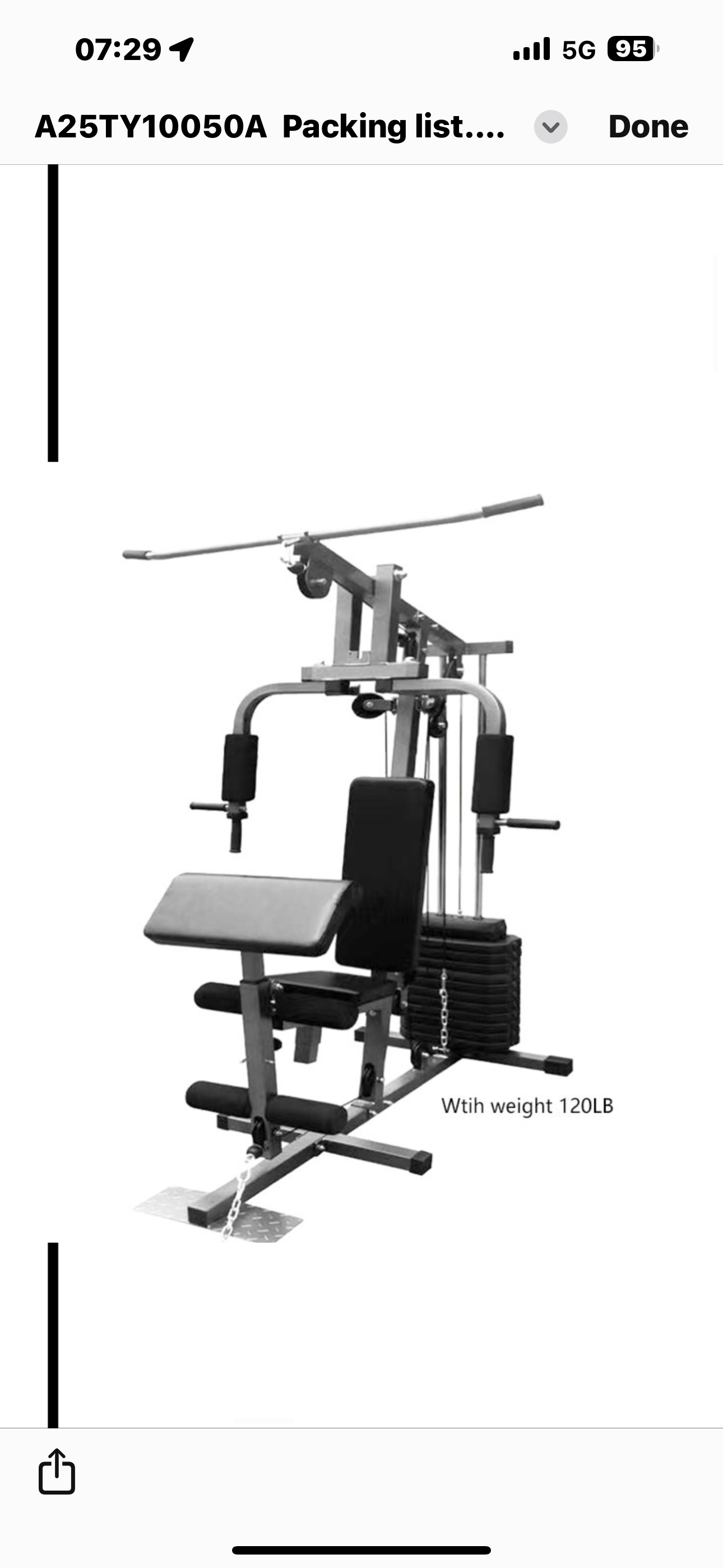 Pro-Sportz Multifunction Home Gym