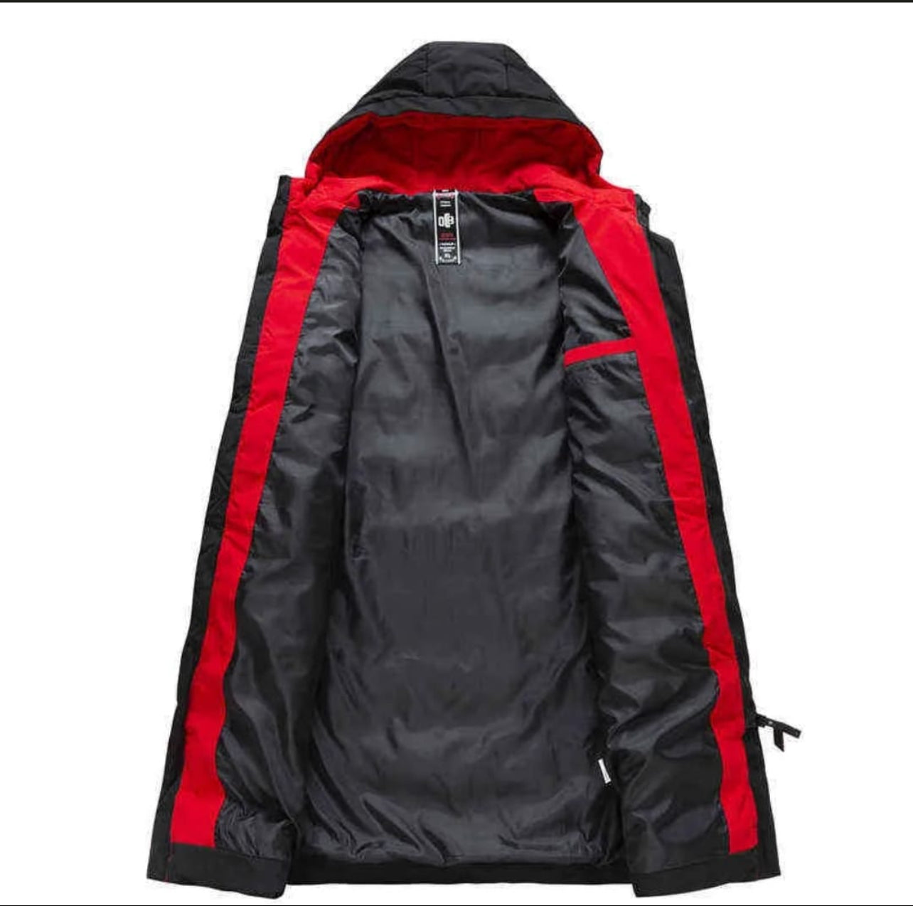 Mens Long Down Puffer Jacket Winter