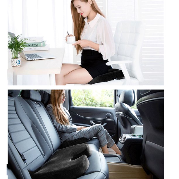 Memory Foam Seat Cushion-Grey