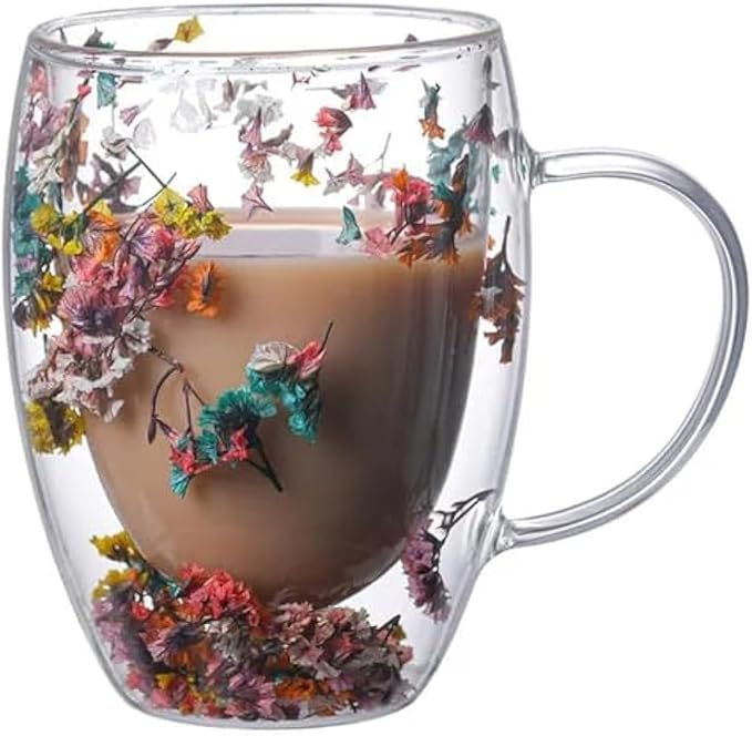 Double Walled Glass Mug 350ML