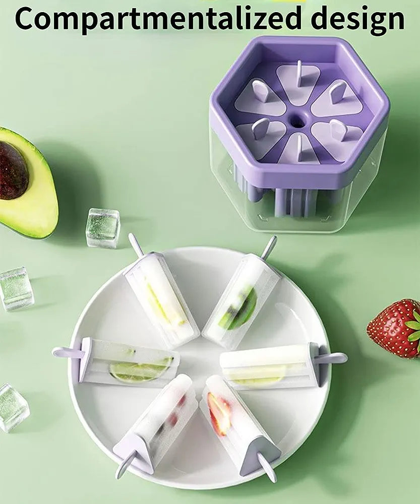 Homemade Silicone Popsicle Maker- Green