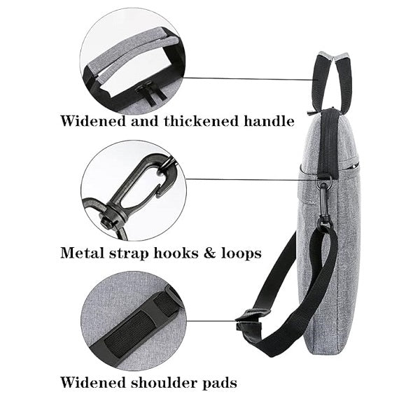Laptop Bag With Shoulder Strap 15.6″