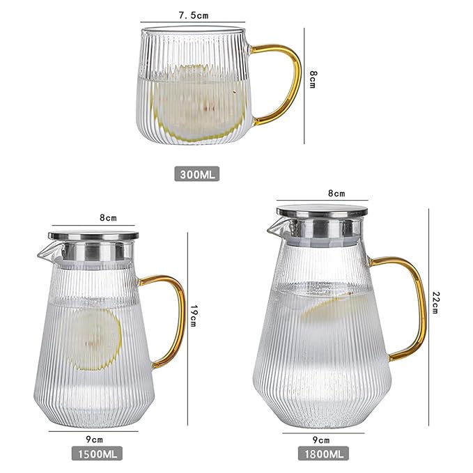 Heatproof Borosilicate Glass Tea Kettle