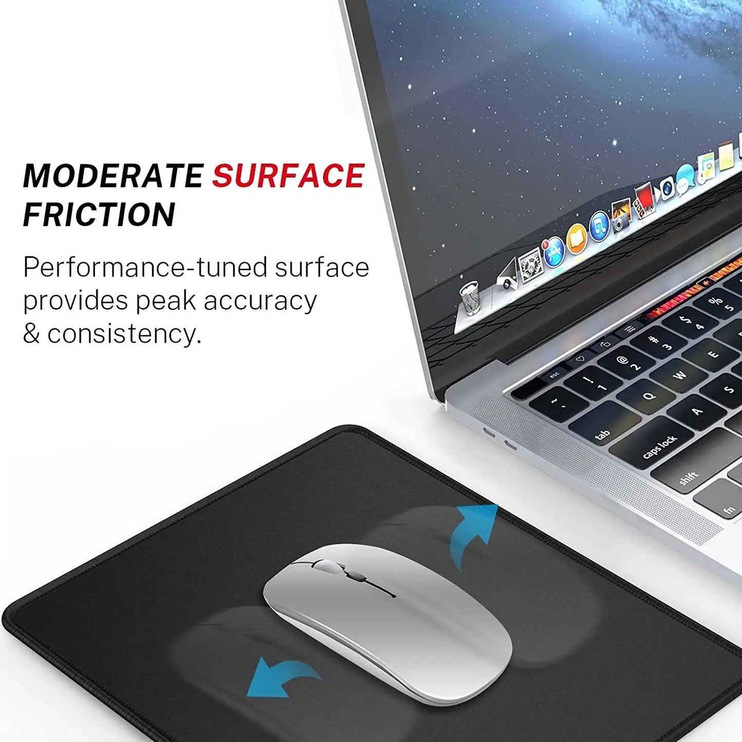 Mouse Pad with Stitched Edge 50*30*0.3cm
