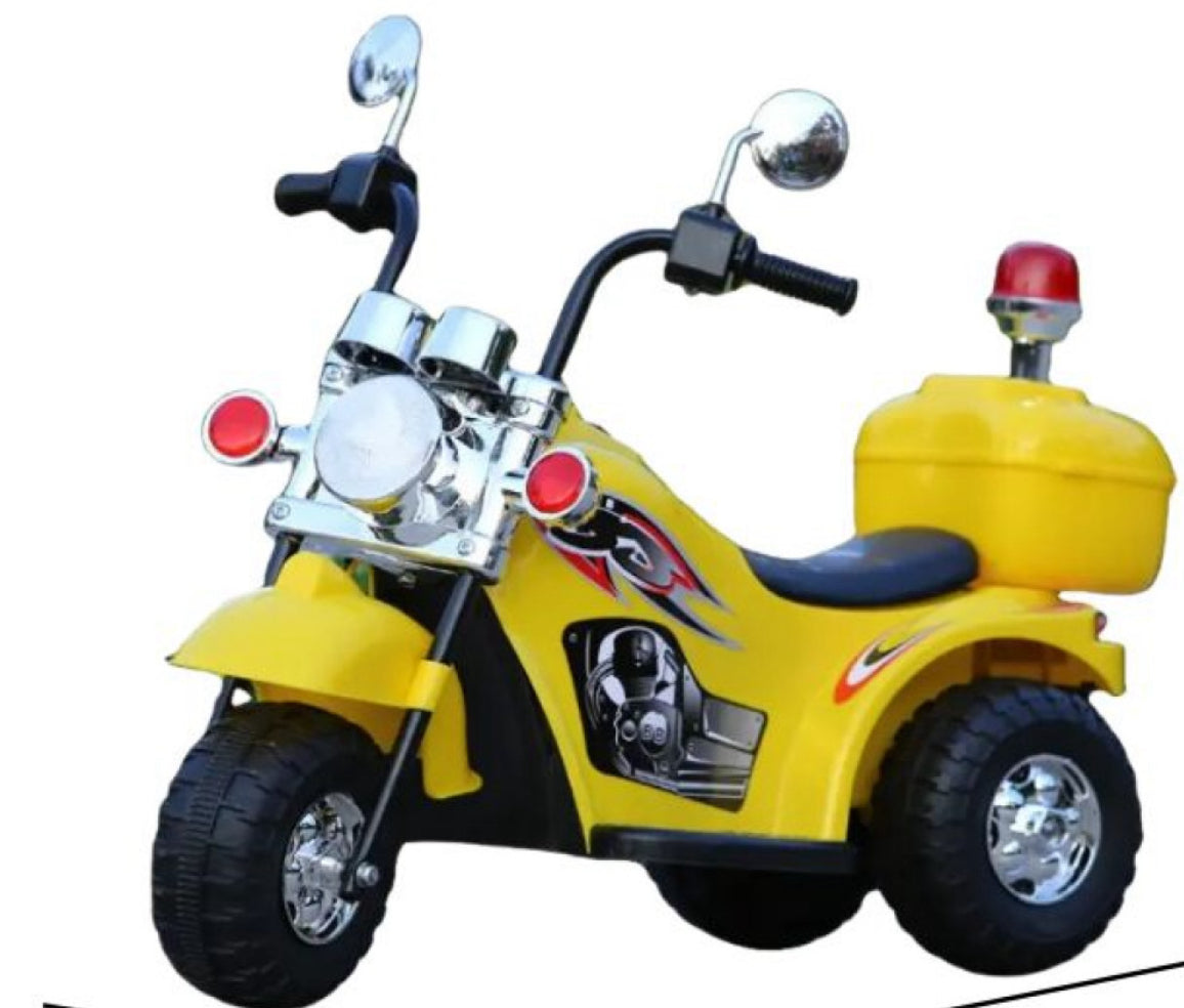 Rechargeable Motor Bike Kids Ride-on Toys Police Motorbike Easy to play