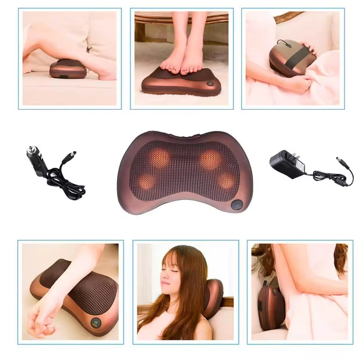 Car And Home Inffrared Massage Pillow