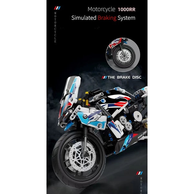 BMW 1000RR Motorcycle Building Block