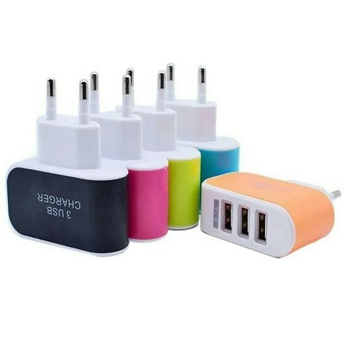 MTech USB Multiport Charger – 3-Port Luminous Intelligent USB Charging Pad (220V)