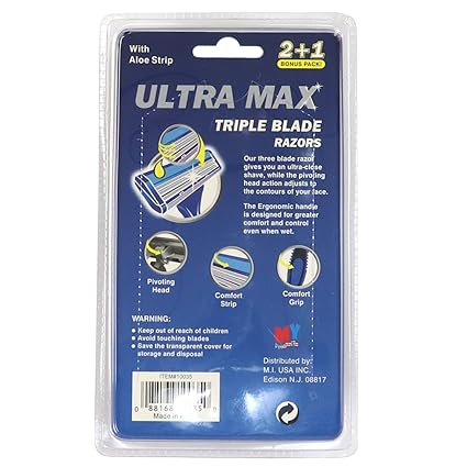 Disposable Razors **3 Pack**