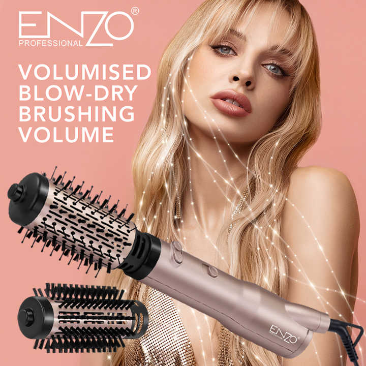 ENZO One Step Hair Dryer and Styler Roller Set