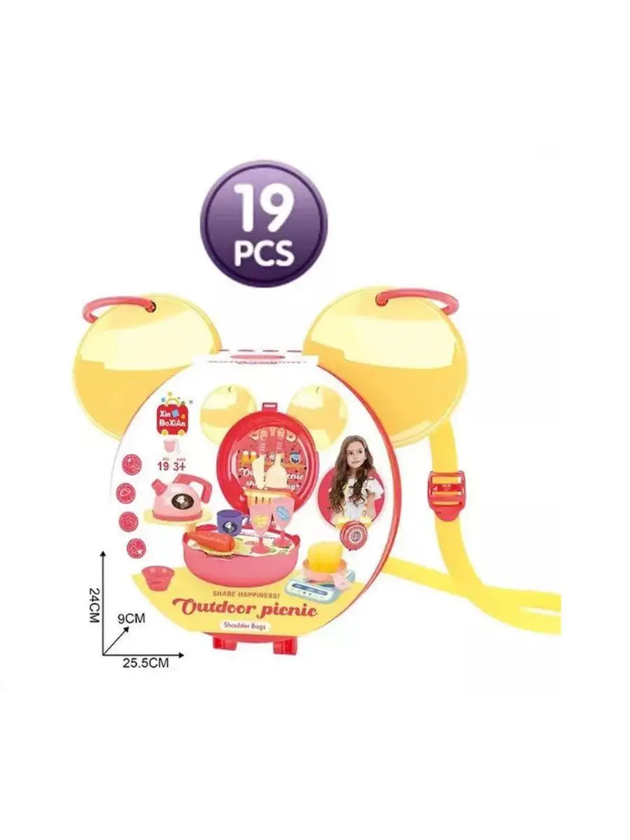 Picnic Toy Handbag - 19 pieces