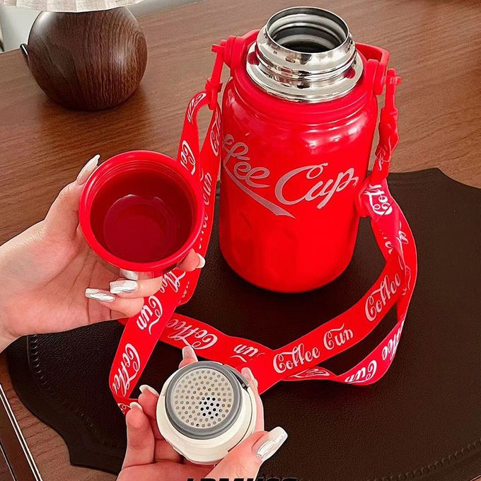 MHome Hot/Cold Stainless Steel Thermos 1L