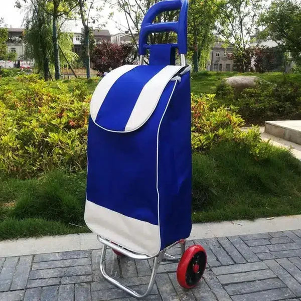 MHome Lightweight Foldable Grocery & Utility Shopping Trolley-Various Colours